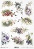 papel decoupage de flores*decoupage papírové kytice květin*decoupage Papierblumensträuße von Blumen